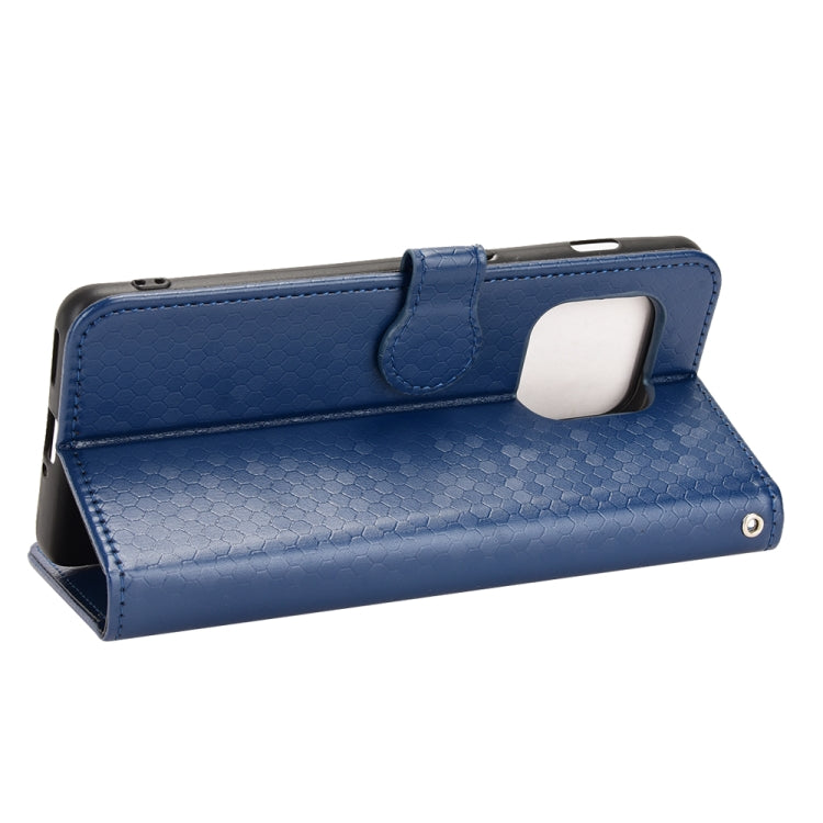 For OnePlus 10 Pro 5G Honeycomb Dot Texture Leather Phone Case