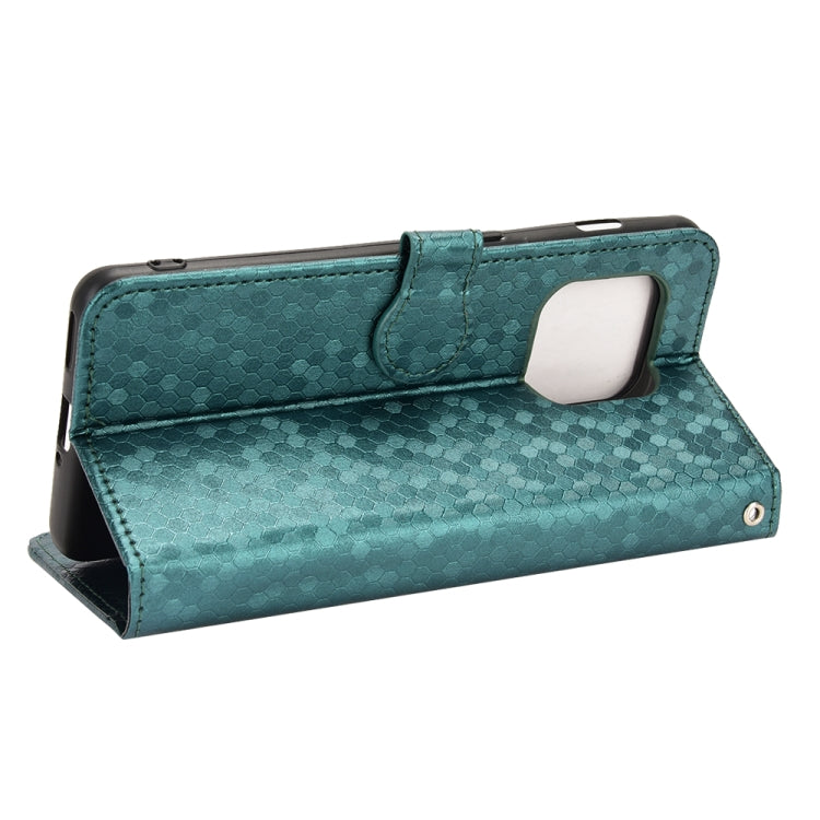 For OnePlus 10 Pro 5G Honeycomb Dot Texture Leather Phone Case