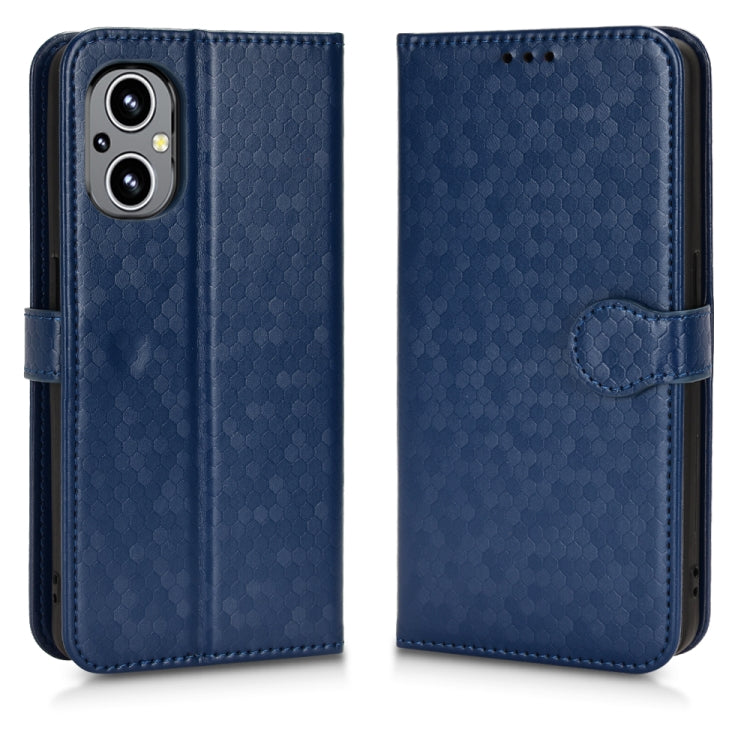 For OnePlus Nord N20 5G Honeycomb Dot Texture Leather Phone Case