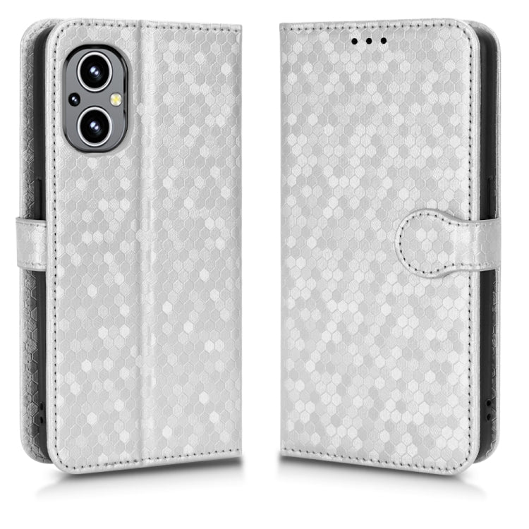 For OnePlus Nord N20 5G Honeycomb Dot Texture Leather Phone Case