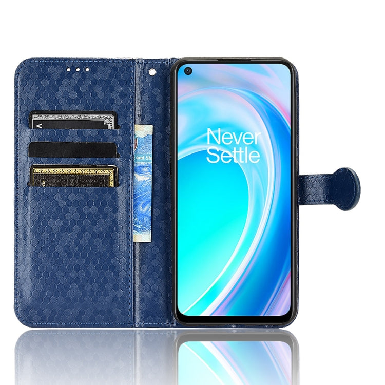 For OnePlus Nord CE 2 5G Honeycomb Dot Texture Leather Phone Case