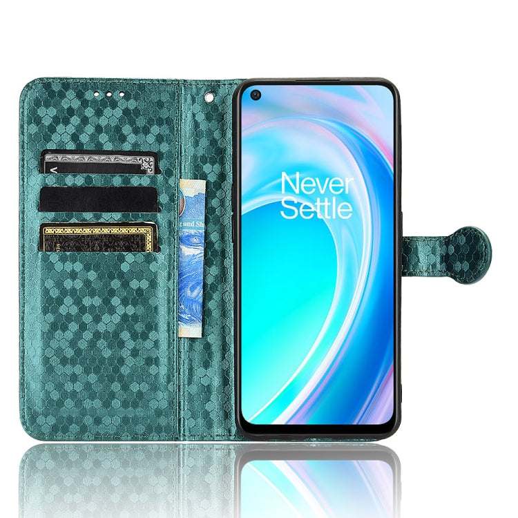 For OnePlus Nord CE 2 5G Honeycomb Dot Texture Leather Phone Case
