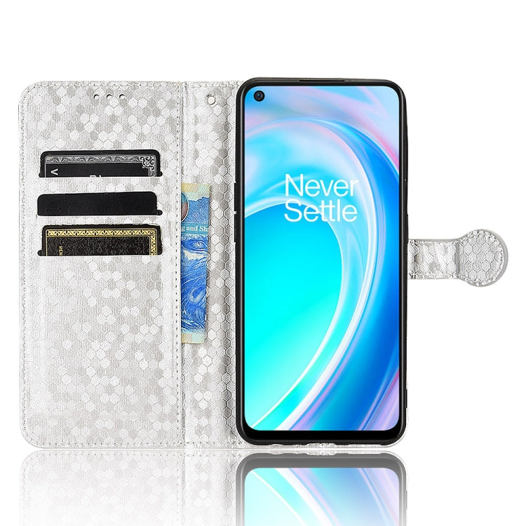 For OnePlus Nord CE 2 5G Honeycomb Dot Texture Leather Phone Case