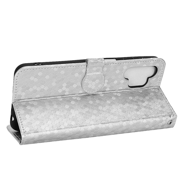For Samsung Galaxy A13 4G Honeycomb Dot Texture Leather Phone Case