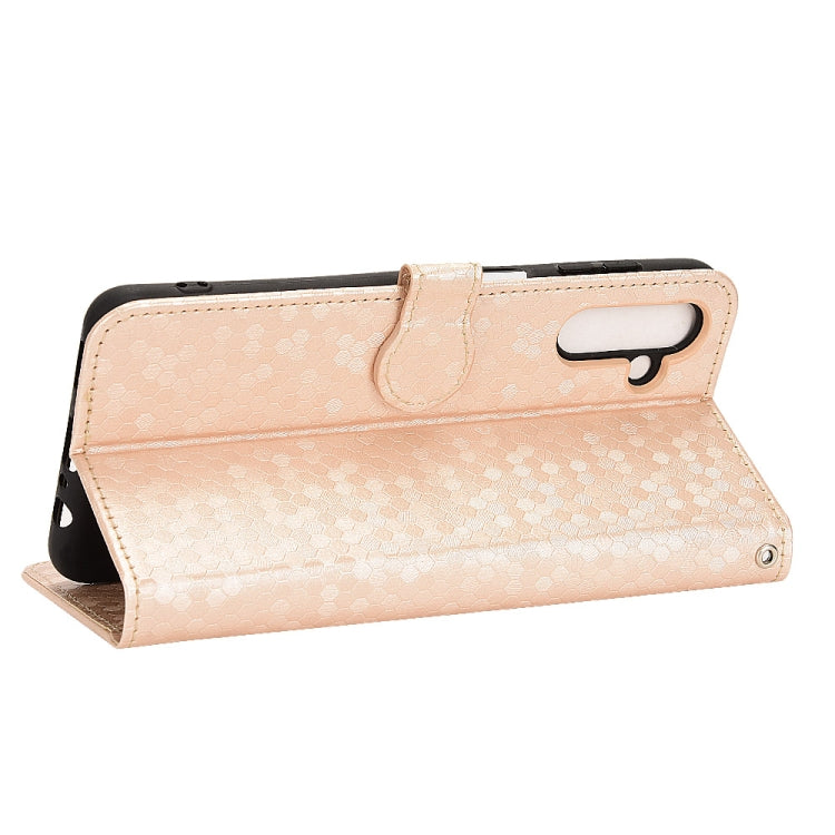 For Samsung Galaxy A13 5G Honeycomb Dot Texture Leather Phone Case