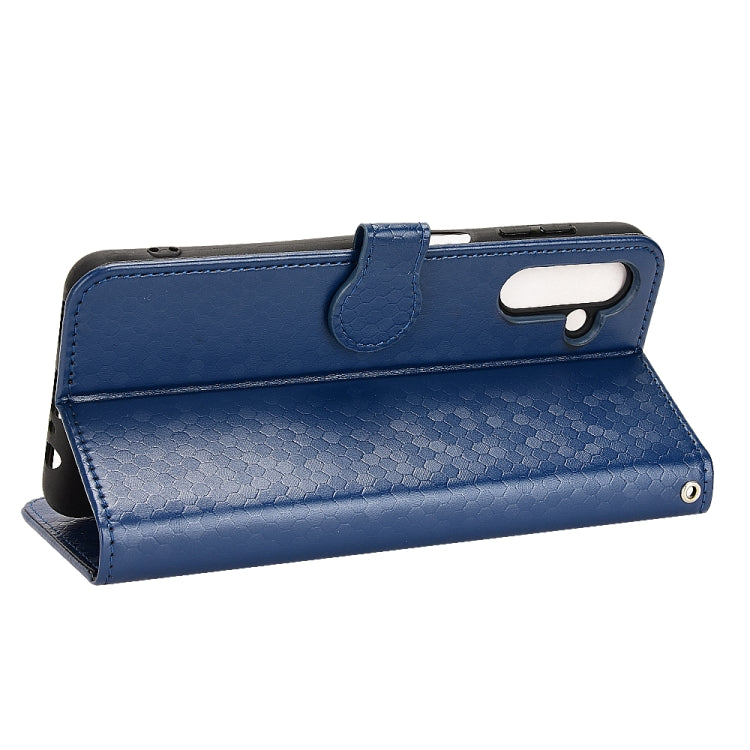 For Samsung Galaxy A13 5G Honeycomb Dot Texture Leather Phone Case