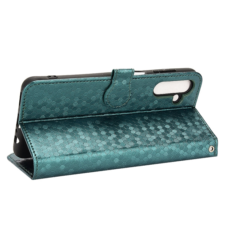 For Samsung Galaxy A13 5G Honeycomb Dot Texture Leather Phone Case