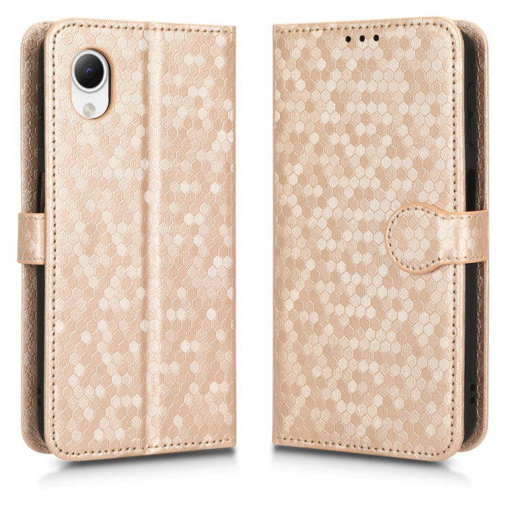 For Samsung Galaxy A23e Honeycomb Dot Texture Leather Phone Case