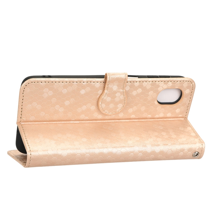 For Samsung Galaxy A23e Honeycomb Dot Texture Leather Phone Case