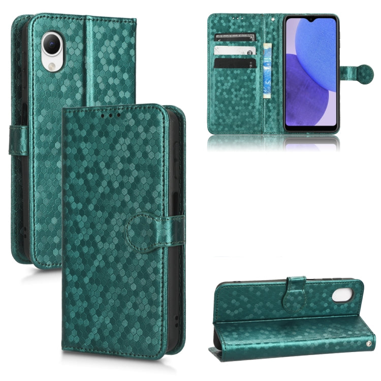 For Samsung Galaxy A23e Honeycomb Dot Texture Leather Phone Case