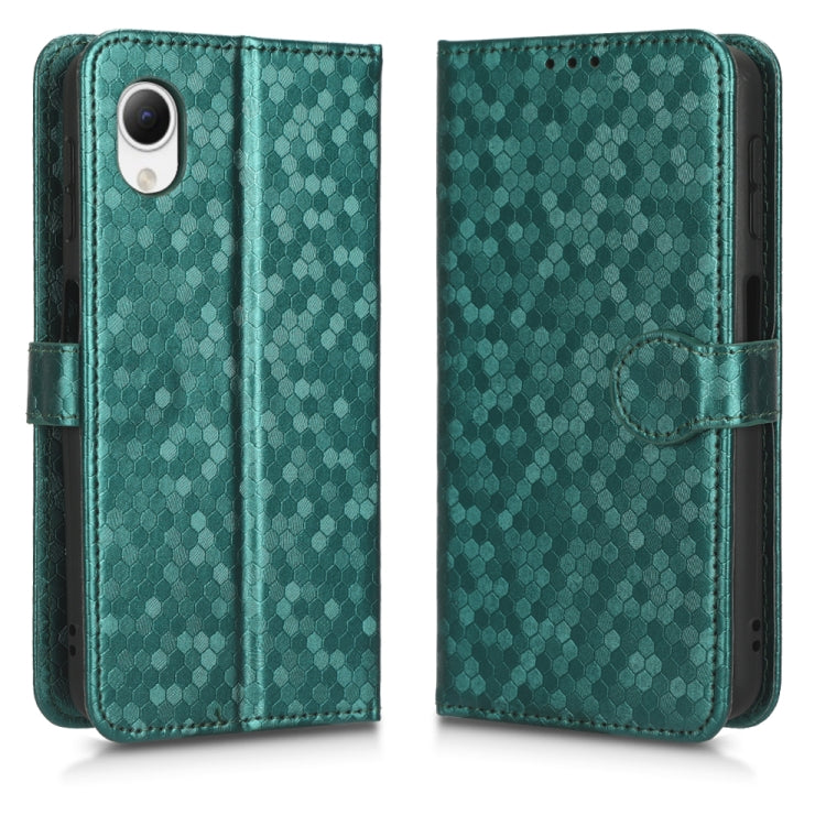 For Samsung Galaxy A23e Honeycomb Dot Texture Leather Phone Case