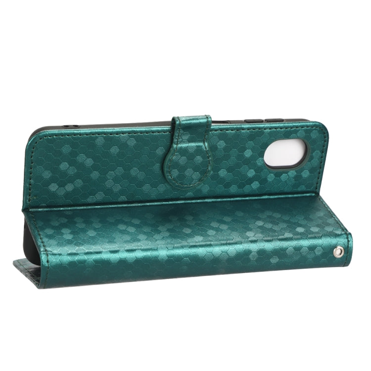 For Samsung Galaxy A23e Honeycomb Dot Texture Leather Phone Case
