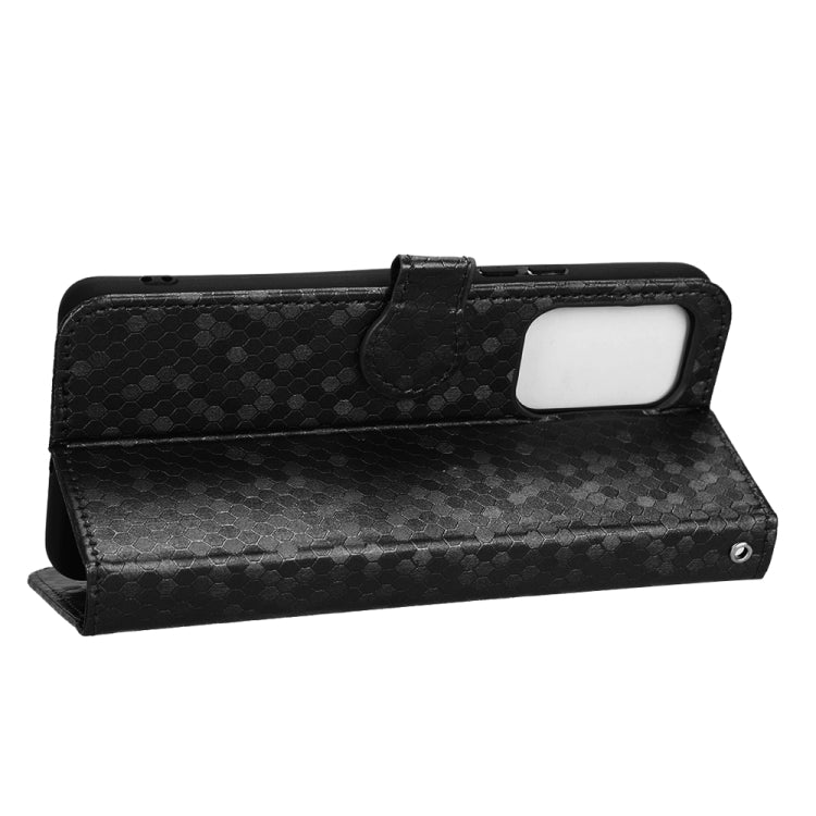 For Samsung Galaxy A53 5G Honeycomb Dot Texture Leather Phone Case