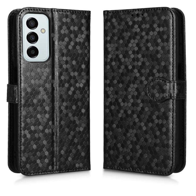 For Samsung Galaxy M23 5G / F23 5G Honeycomb Dot Texture Leather Phone Case