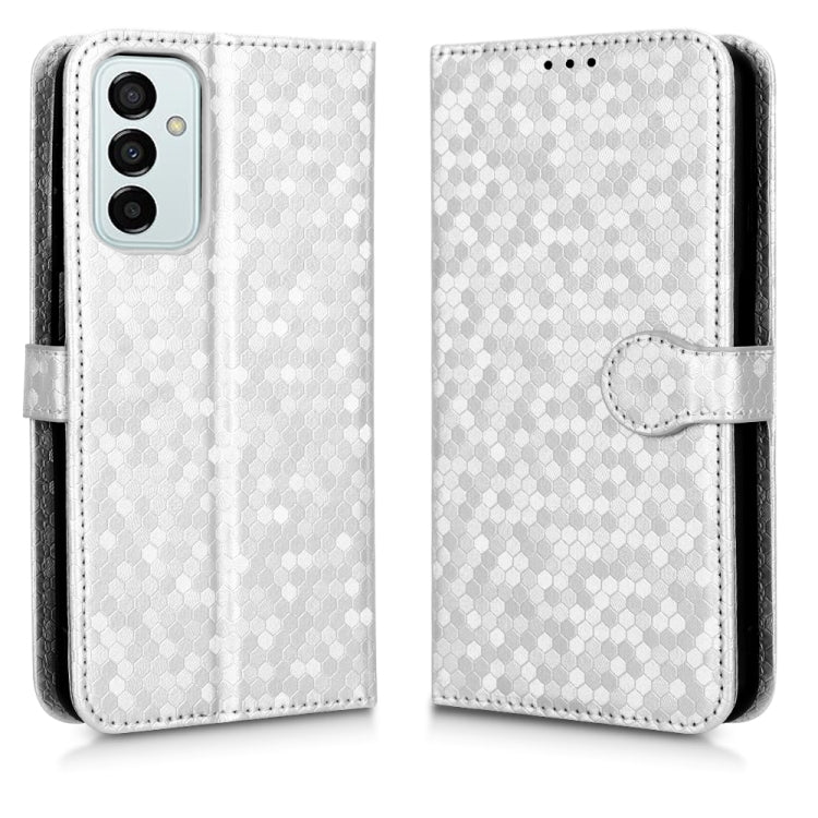For Samsung Galaxy M23 5G / F23 5G Honeycomb Dot Texture Leather Phone Case