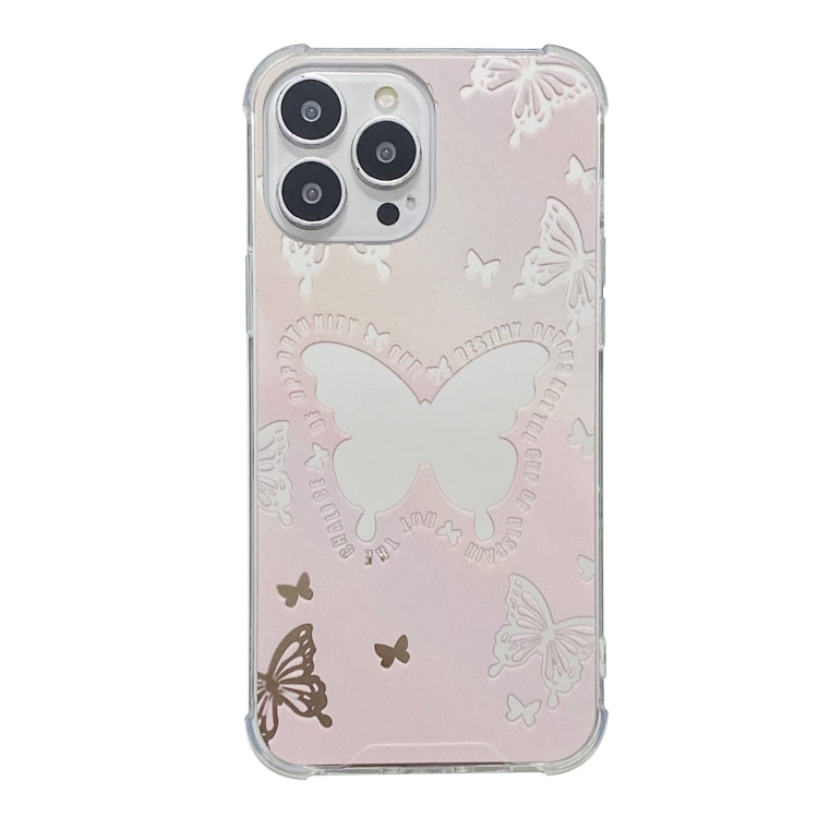 For iPhone 13 Pro Color Painted Mirror Phone Case