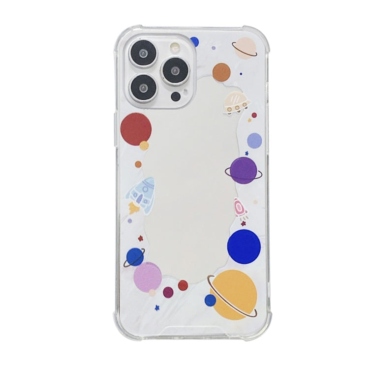 For iPhone 13 Pro Max Color Painted Mirror Phone Case