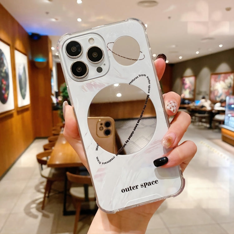 For iPhone 11 Pro Max Color Painted Mirror Phone Case