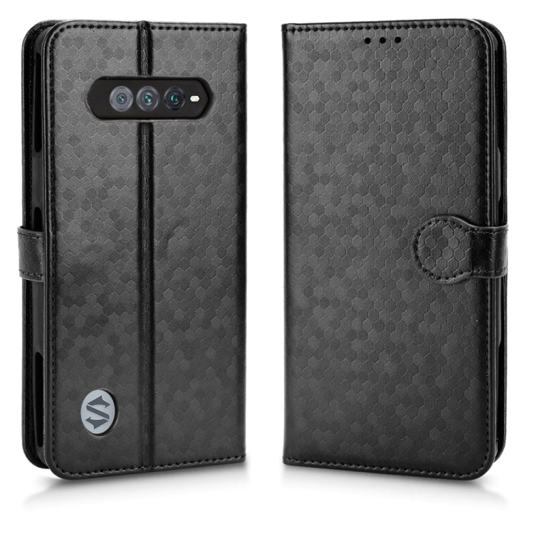 For Xiaomi Black Shark 5 RS Honeycomb Dot Texture Leather Phone Case