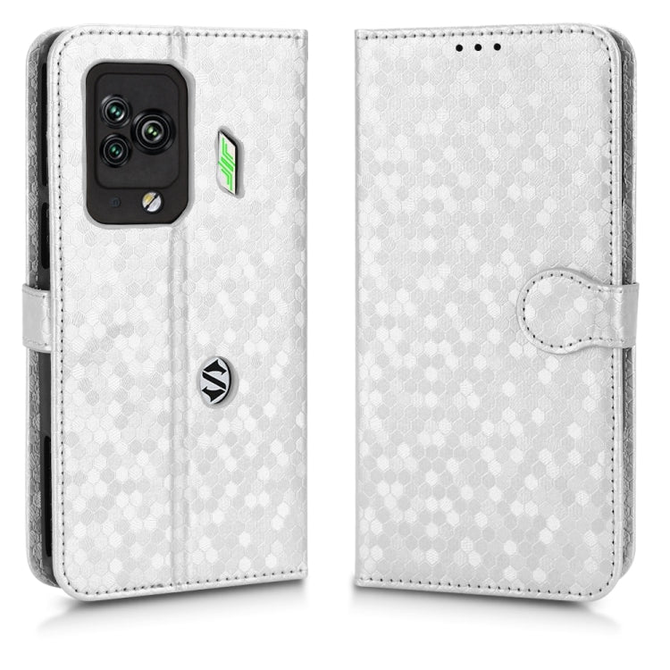 For Xiaomi Black Shark 5 Pro Honeycomb Dot Texture Leather Phone Case