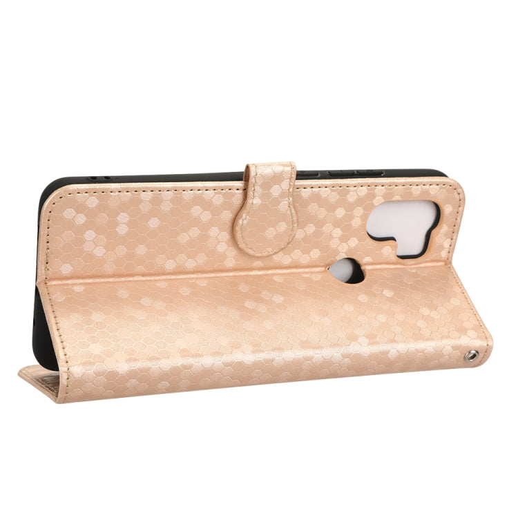 For Xiaomi Redmi A1+ 4G Honeycomb Dot Texture Leather Phone Case