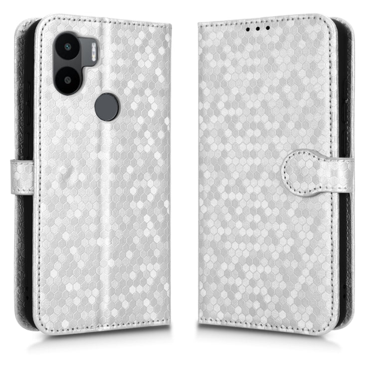 For Xiaomi Redmi A1+ 4G Honeycomb Dot Texture Leather Phone Case