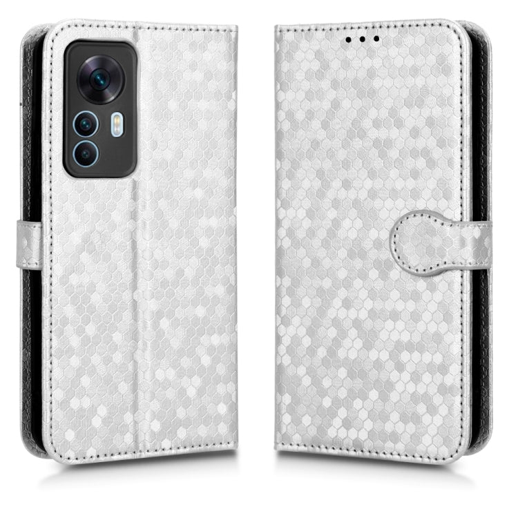 For Xiaomi 12T / Redmi K50 Ultra Honeycomb Dot Texture Leather Phone Case