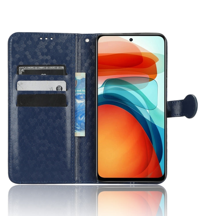 For Xiaomi Redmi Note 10 Pro 5G Honeycomb Dot Texture Leather Phone Case