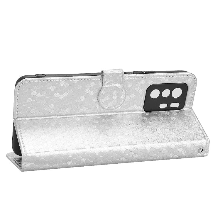 For Xiaomi Redmi Note 10 Pro 5G Honeycomb Dot Texture Leather Phone Case