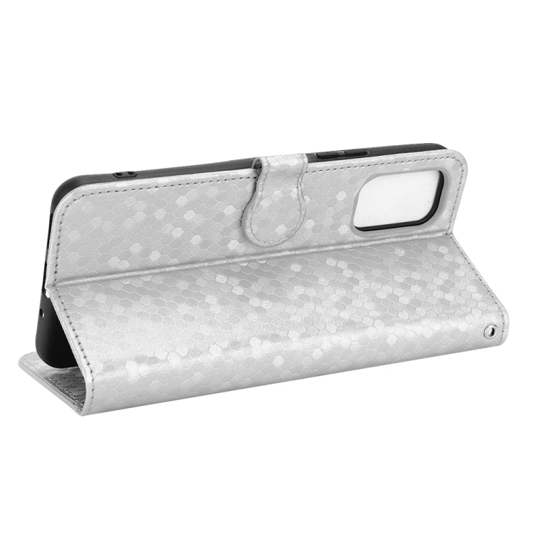 For Xiaomi Redmi Note 10 JE Honeycomb Dot Texture Leather Phone Case