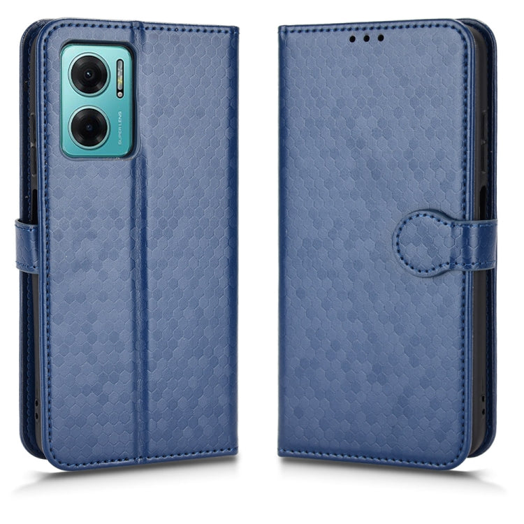 For Xiaomi Redmi Note 11E Honeycomb Dot Texture Leather Phone Case