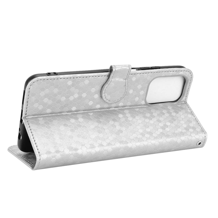 For Xiaomi Redmi Note 10 4G / 10S Honeycomb Dot Texture Leather Phone Case