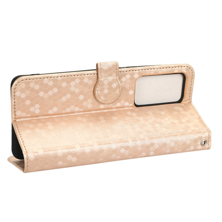 For Xiaomi 12 / 12S Honeycomb Dot Texture Leather Phone Case