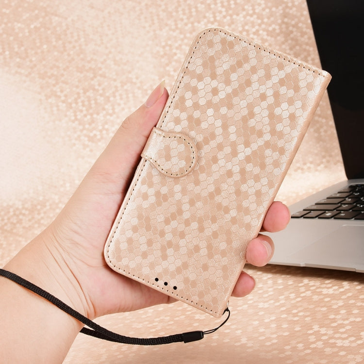 For Xiaomi 12 / 12S Honeycomb Dot Texture Leather Phone Case