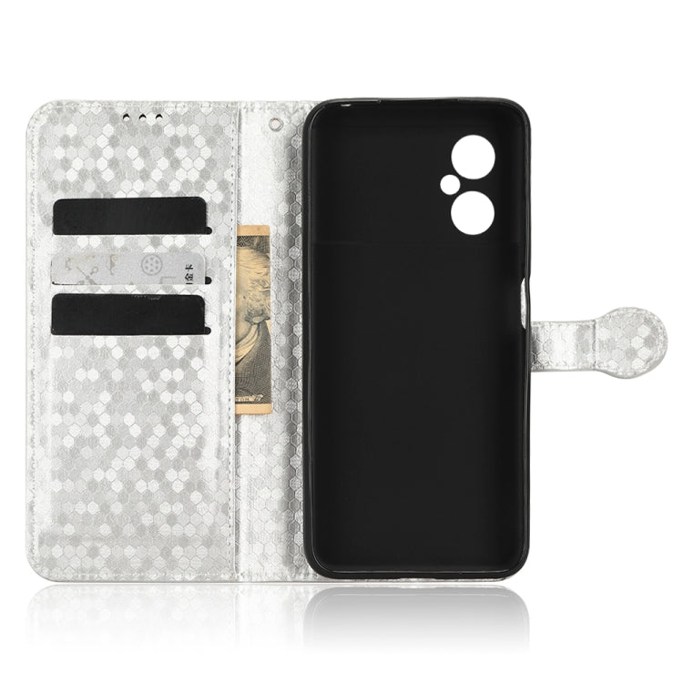 For Xiaomi Poco M4 Honeycomb Dot Texture Leather Phone Case