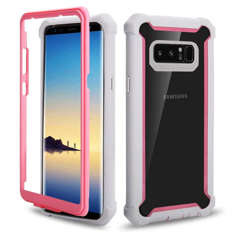 For Galaxy Note 8 Four-corner Shockproof All-inclusive Transparent Space Case