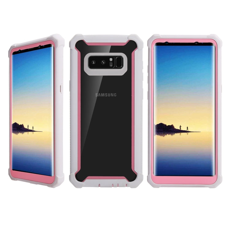 For Galaxy Note 8 Four-corner Shockproof All-inclusive Transparent Space Case