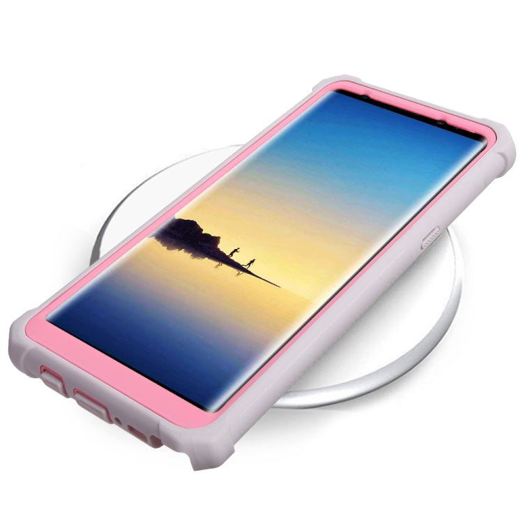 For Galaxy Note 8 Four-corner Shockproof All-inclusive Transparent Space Case