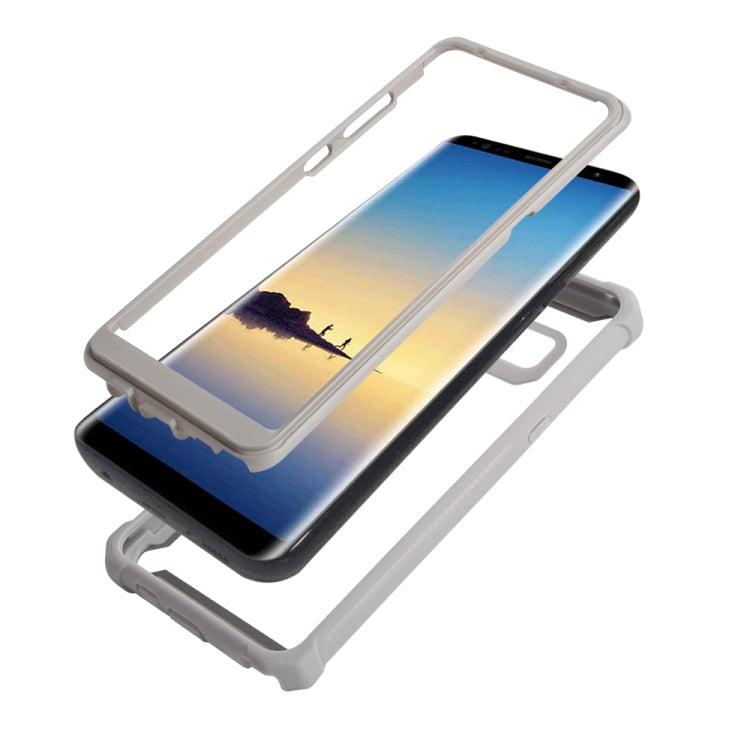 For Galaxy Note 8 Four-corner Shockproof All-inclusive Transparent Space Case