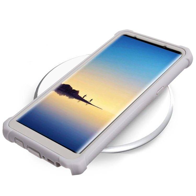 For Galaxy Note 8 Four-corner Shockproof All-inclusive Transparent Space Case