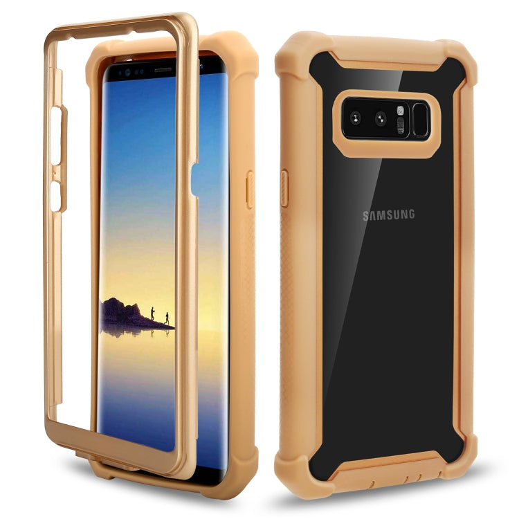 For Galaxy Note 8 Four-corner Shockproof All-inclusive Transparent Space Case