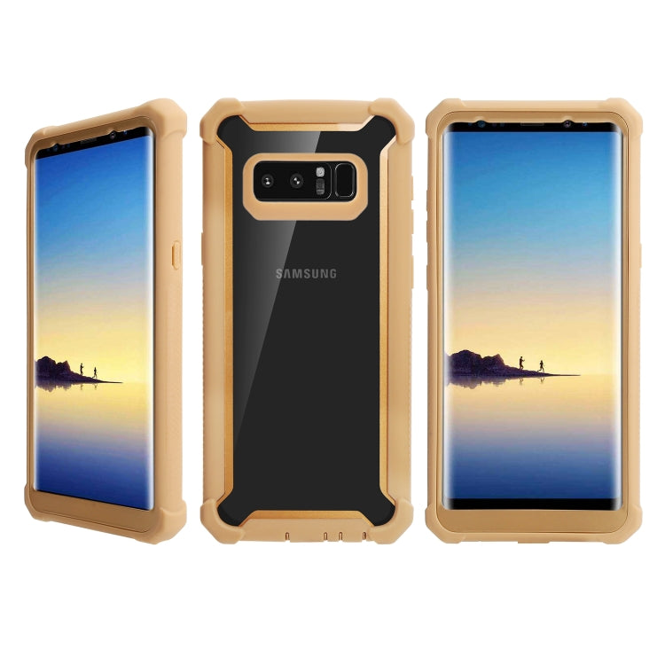 For Galaxy Note 8 Four-corner Shockproof All-inclusive Transparent Space Case