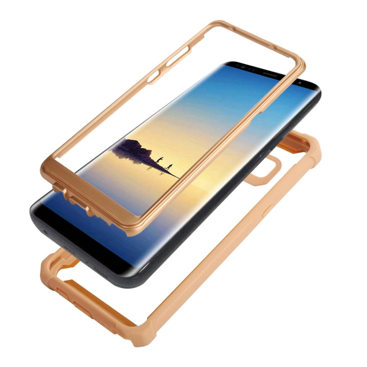 For Galaxy Note 8 Four-corner Shockproof All-inclusive Transparent Space Case