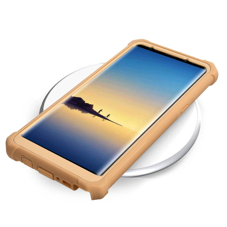 For Galaxy Note 8 Four-corner Shockproof All-inclusive Transparent Space Case