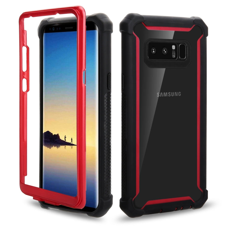 For Galaxy Note 8 Four-corner Shockproof All-inclusive Transparent Space Case