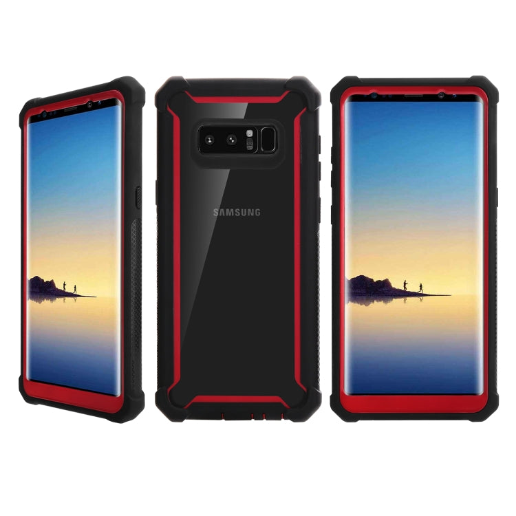 For Galaxy Note 8 Four-corner Shockproof All-inclusive Transparent Space Case