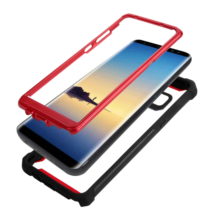 For Galaxy Note 8 Four-corner Shockproof All-inclusive Transparent Space Case