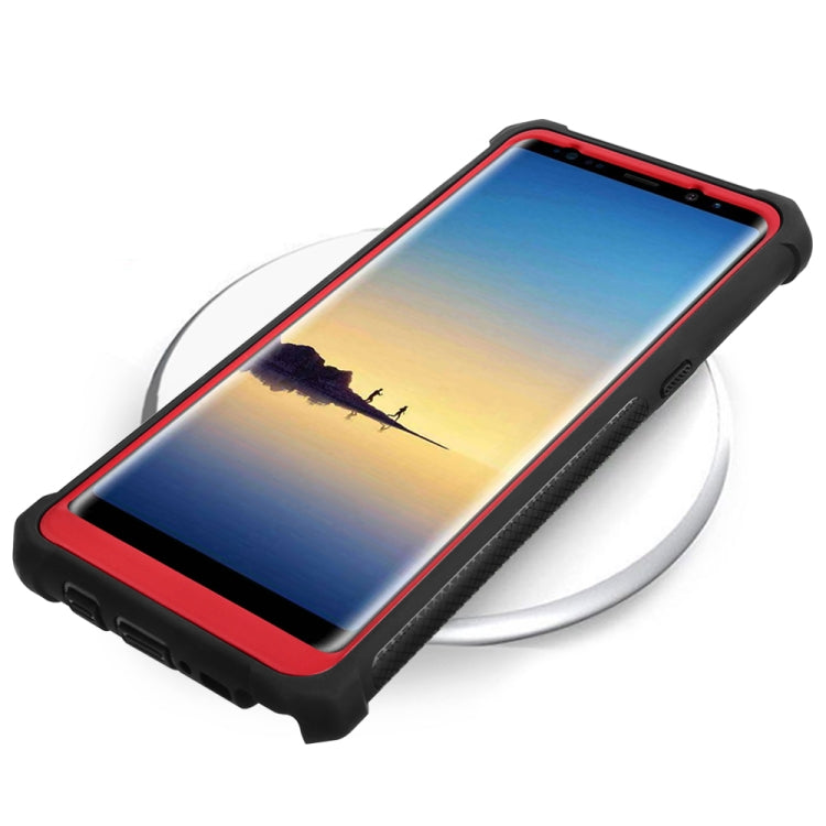 For Galaxy Note 8 Four-corner Shockproof All-inclusive Transparent Space Case