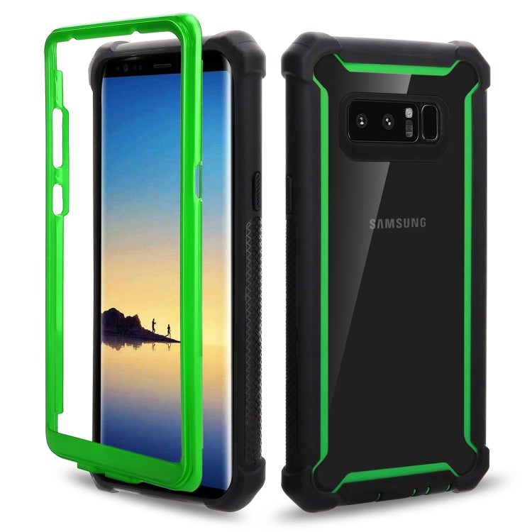 For Galaxy Note 8 Four-corner Shockproof All-inclusive Transparent Space Case