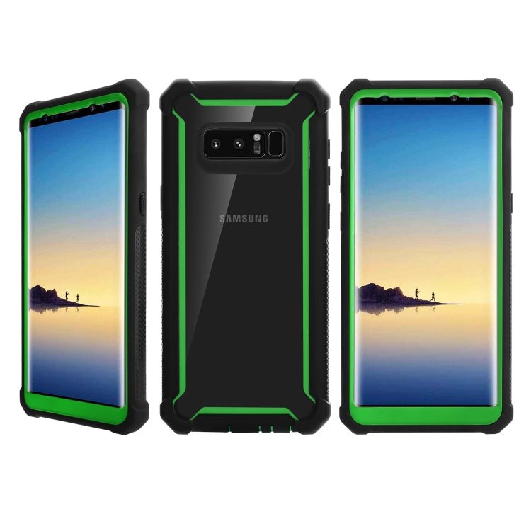 For Galaxy Note 8 Four-corner Shockproof All-inclusive Transparent Space Case